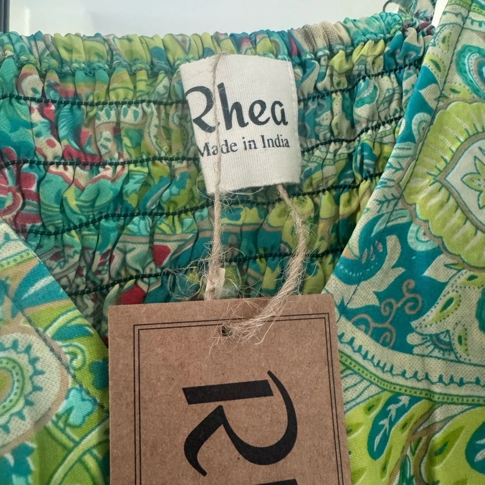 Rhea Costa Vibrant Green Maxi Dress - Picture 2 of 5